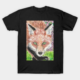 Fox  art  nature T-Shirt